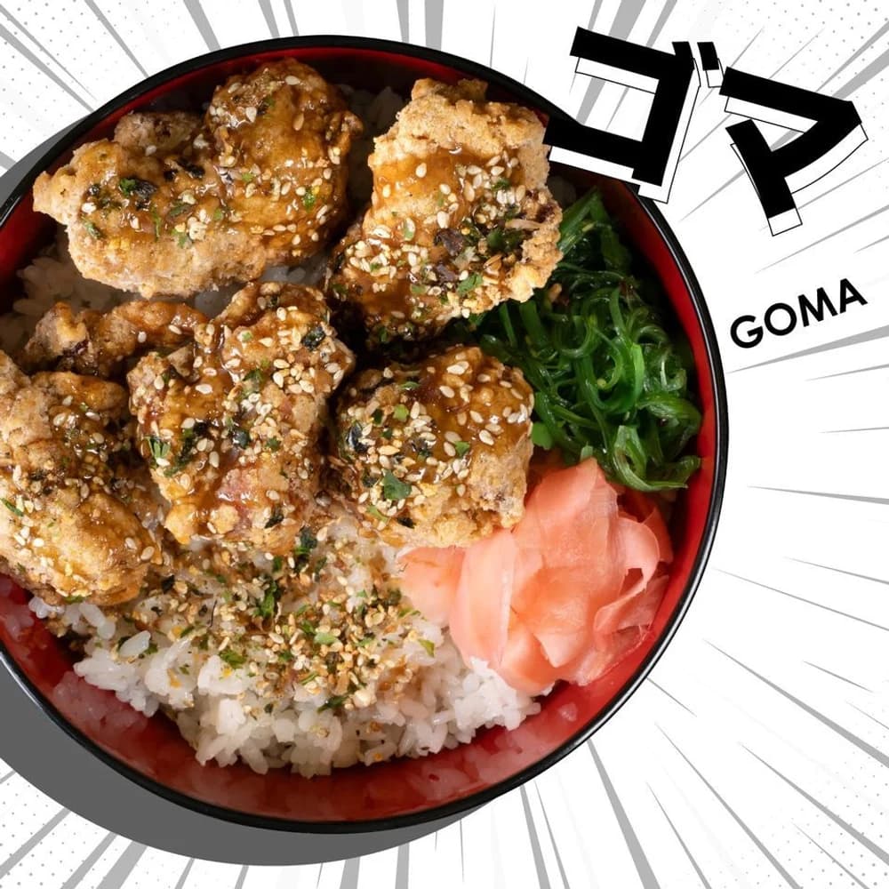 Goma Tori Karaage Don