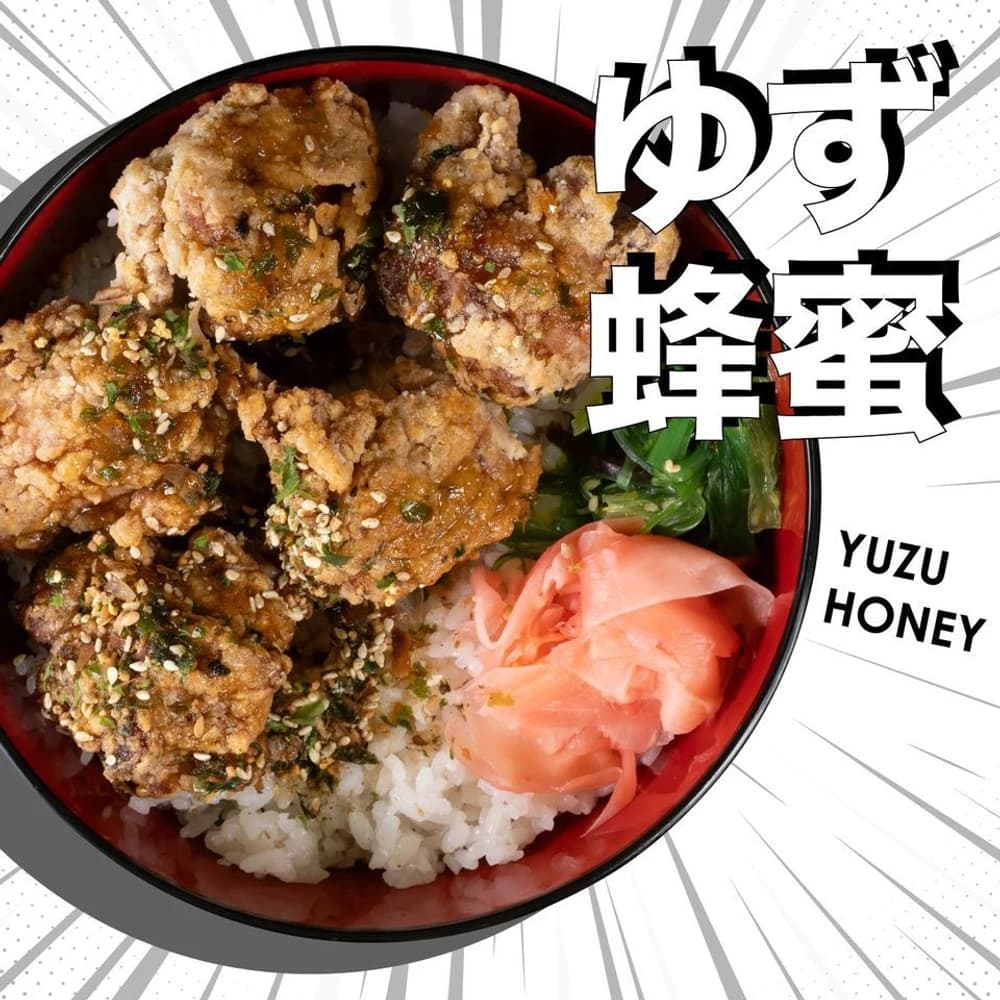 Yuzu Honey Tori Karaage Don